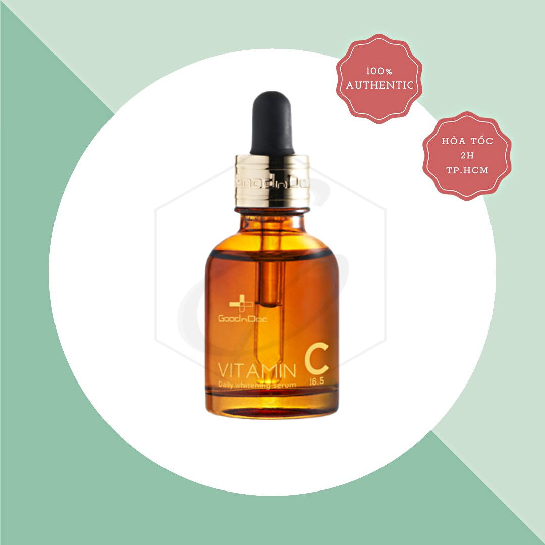 Tinh Chất Dưỡng Sáng Da GoodnDoc Vitamin C - 16.5 Daily Whitening Serum - 30ml
